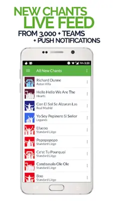 FanChants Vasco Fans Songs & Chants android App screenshot 3